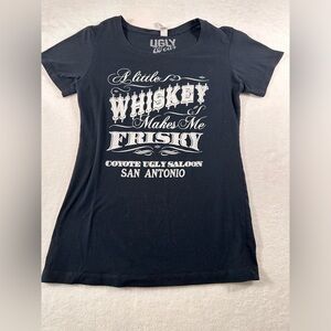 Gently Used Coyote Ugly T-Shirt Size Medium Black